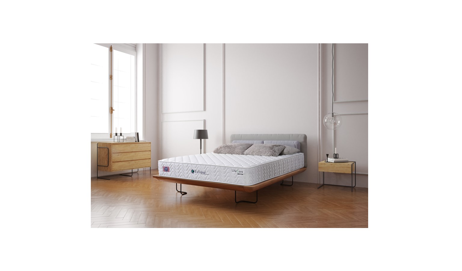Eclipse Denton King Size Spring Mattress